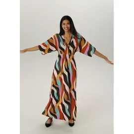 Aniston SELECTED Maxikleid Bunt 38