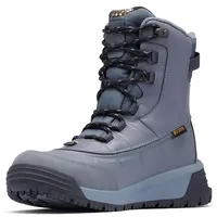 Columbia Bugaboot Celsius wasserdichte Schneestiefel für Herren, Grau (Graphite Black), 43.5 EU