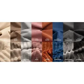 kaiser möbel Modernes L-förmiges Designer-Ecksofa Modena Soft Dunkelgrau Rechts