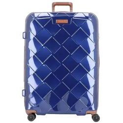 Stratic Leather & More 4-Rollen Trolley 75 cm blue