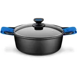 Monix Solid+ Hoher Schmortopf 24 cm rund