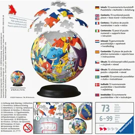 Ravensburger 11785 - Pokémon 3D-Puzzleball, 72 Teile