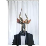 MSV Duschvorhang 180 x 200 cm weiß