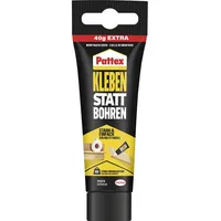 Pattex Montagekleber Kleben Statt Bohren 90 g Weiß