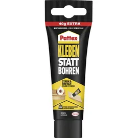 Pattex Montagekleber Kleben Statt Bohren 90 g Weiß