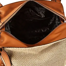 Armani Exchange Alice Henkeltasche Polyurethan Brown/White