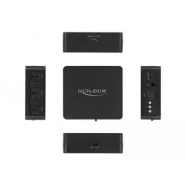 DeLock S/PDIF TOSLINK Switch 3 x Desktop