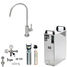BieTal Wassersprudler Set mit Wasserhahn und Filter
