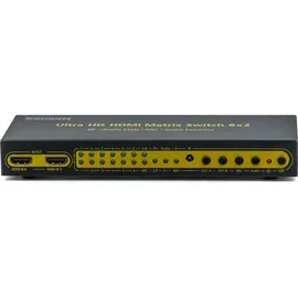 KanaaN 4K HDMI Uhd-Matrix 6x2 Switch