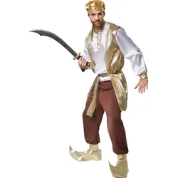 tectake® Herrenkostüm Prächtiger Sultan