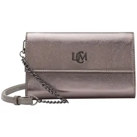 L.Credi Oliviana Clutch Polyurethan Brown