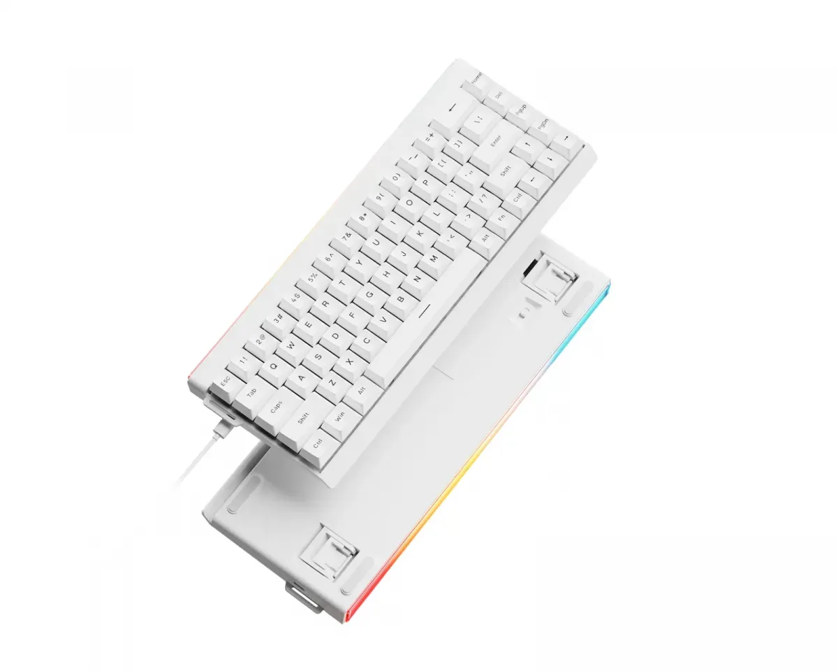 EWEADN DK68 Magnetic HE ANSI Tastatur [Gateron Wuji] - Weiß