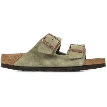 Birkenstock Classic Arizona VL, Unisex-Erwachsene Pantoletten, Grau (Taupe), 46 EU