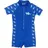 Playshoes Einteiler Badeanzug Hai Blau 110/116