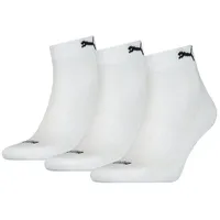 Puma Quarter Cushioned Socken 3-Pack weiß - 39-42