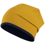 Smarilla Fleecemütze Wintermütze Beanie Kindermütze gelb 54-56