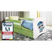 raumhirsch furniture Kinderbett Raumhirsch 80 x 180 cm Holzwerkstoff grün