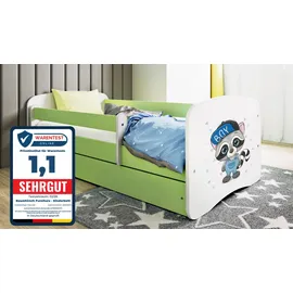 raumhirsch furniture Kinderbett Raumhirsch 80 x 180 cm Holzwerkstoff grün