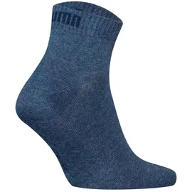 Puma Quartersocken 12er Pack Blau 39-42