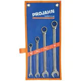PROJAHN GearTech Schlüssel Satz Rolltasche 4-tlg. 10 - 13 - 17 - 19 mm
