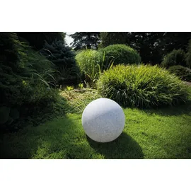 KANLUX Außenleuchte Granit Ø39 cm E27 IP65 grau
