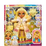 MGA Entertainment Rainbow High Winter Wonderland Doll - Sunny (Gelb) (120858EUC)