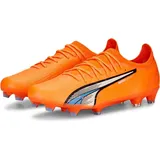 Puma Ultra Ultimate FG/AG Fußballschuhe, orange, 48.5 EU - ultra orange/puma white/blue 48