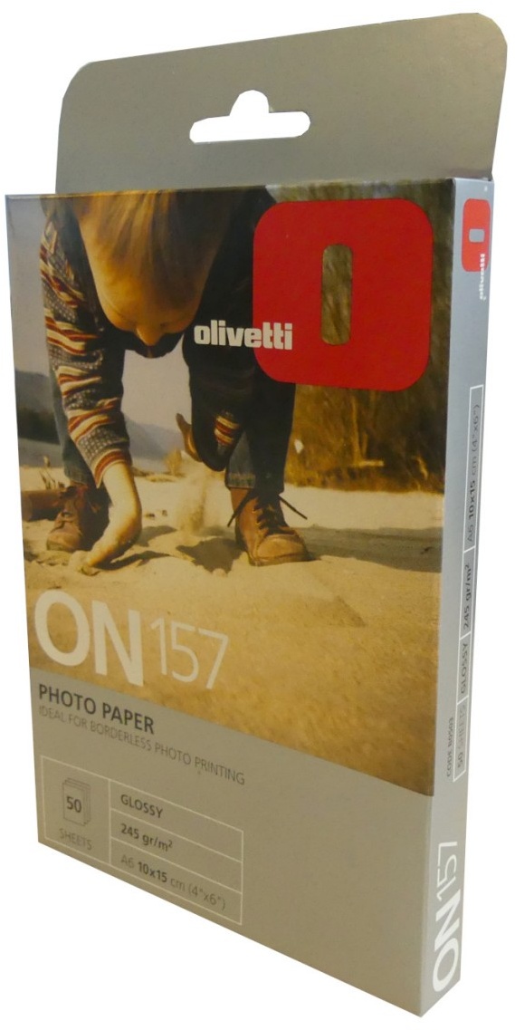 Olivetti Fotopapier ON157 A6 10x15 cm 50 Blatt 245g/m2