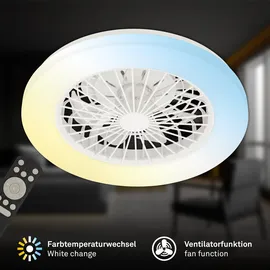 Briloner 48,5 cm Deckenventilator Weiß