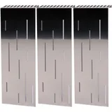 Szagato Heizkörperverkleidung Rain (B x L: 20 x 60 cm, Edelstahl, Glänzend,