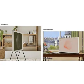 Samsung The Serif GQ43LS01D 43" QLED 4K 360 All Round Design (2024) White LS01D