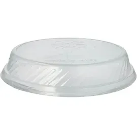 Papstar PROPAC Deckel für Mehrweg-Menüschalen transparent Ø 22,7 cm, 12 St.