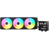 Cougar CPU Wasserkühlung Poseidon Vistek Pro 360, ARGB, Schwarz