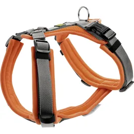 Hunter Maldon Up Hundegeschirr Orange/Grau XS-S