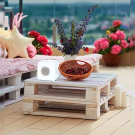 NÄVE LED-Dekoleuchte Würfel mit Bluetooth Cube Weiß eckig