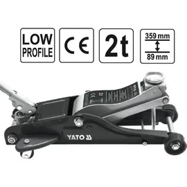 Yato Wagenheber Stahl schwarz 2t