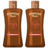Hawaiian Tropic Glowing Protection Tanning Oil LSF 0 200 ml