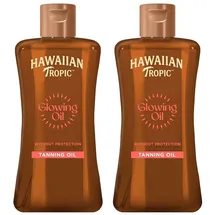 Hawaiian Tropic Glowing Protection Tanning Oil LSF 0 200 ml