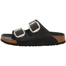 Birkenstock Arizona Big Buckle Nubukleder geölt schmal black 37