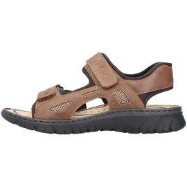 Rieker Freizeitsandalen Herren Braun 41