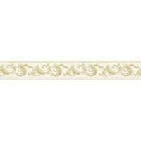 A.S. Creations Bordüre Only Borders 5 m x 0,08 m Beige/Gold 369141