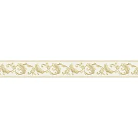 A.S. Création Bordüre Only Borders 5 m x 0,08 m Beige/Gold 369141