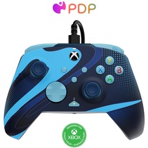PDP Rematch Glow Advanced Wired Controller Blue Tide Xbox Series X|S, Xbox One und PC | Multicolor