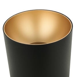 Licht-Erlebnisse Deckenlampe in Schwarz Gold GU10 Decke, Modern Deckenleuchte