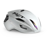 MET-Helmets MET Manta MIPS Road Helmet, White Holographic, M / 56-58cm