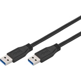 goobay USB 3.0 A/A - Schwarz