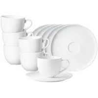 Ritzenhoff & Breker Kaffeetasse 0,22 l Weiß 12 St.