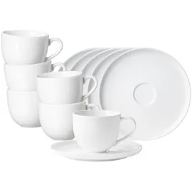 Ritzenhoff & Breker Kaffeetasse 0,22 l Weiß 12 St.