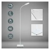 B.K.Licht Stehlampe & Touch Weiß