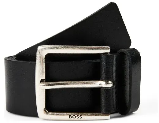 Boss Rummi Gürtel Leder 105 cm schwarz